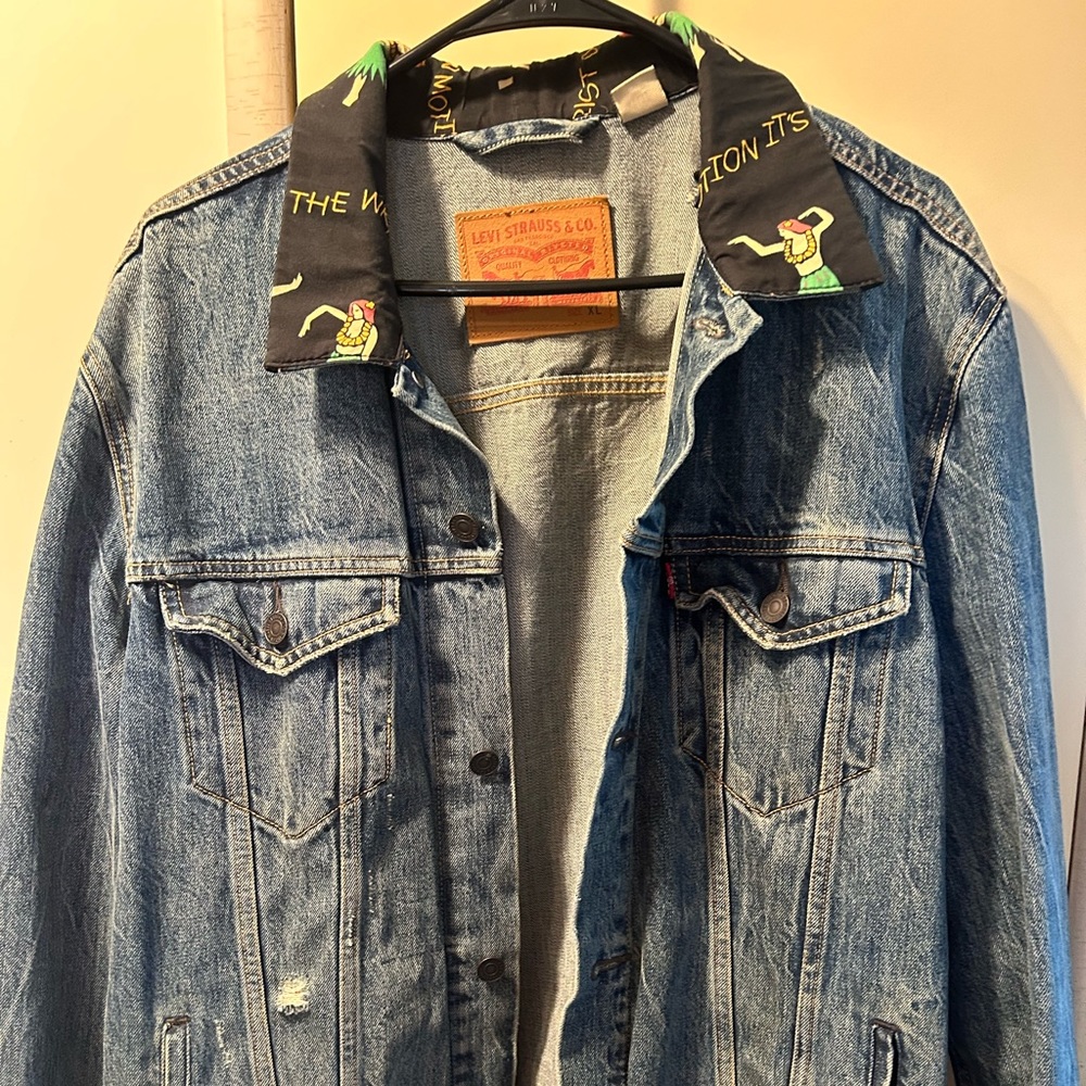 Levi’s HAWAIIAN DENIM TRUCKER JACKET RARE